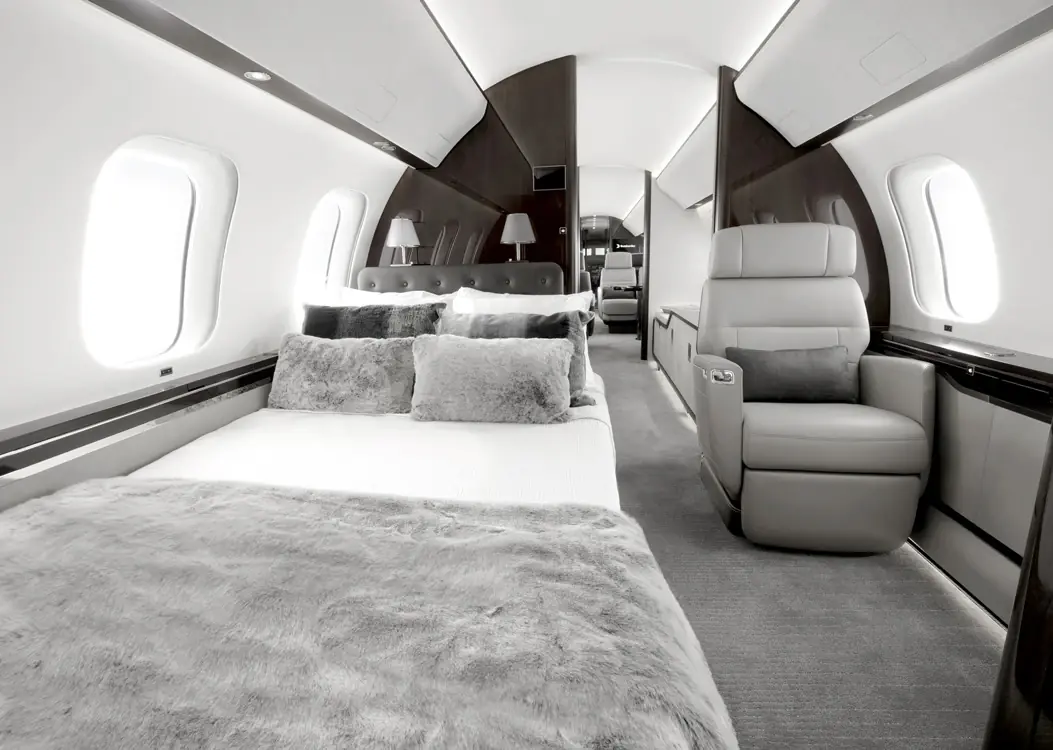 Global 7500 bedroom suite