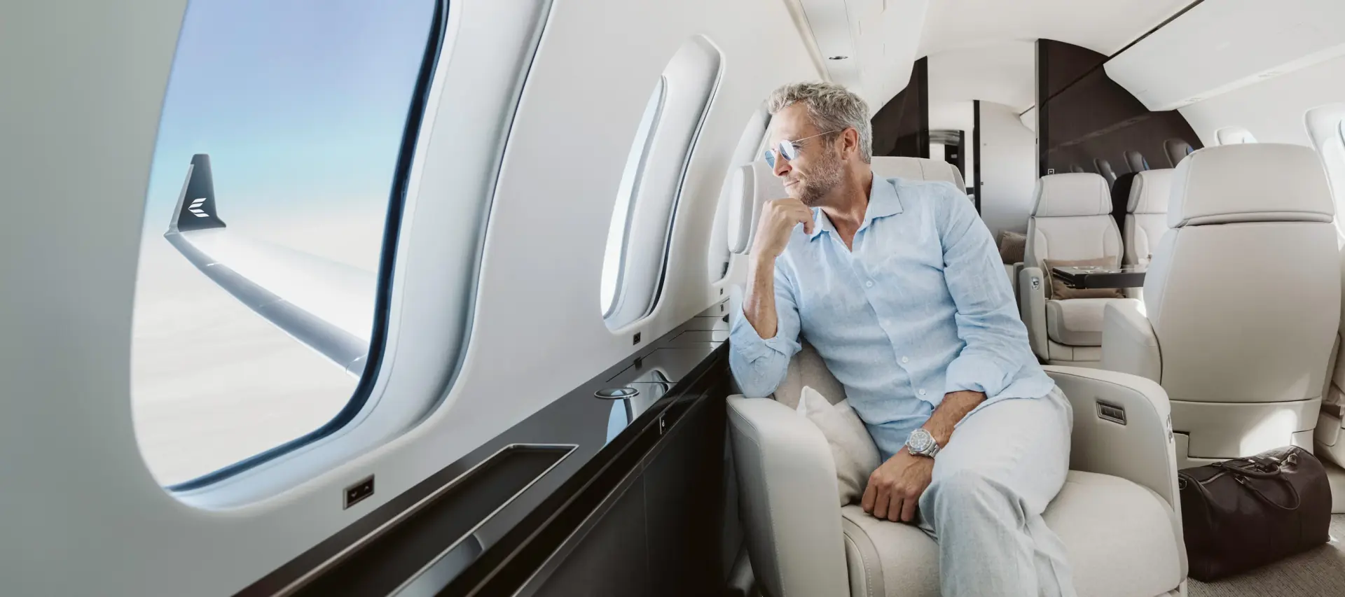 Global 7500 cabin interior
