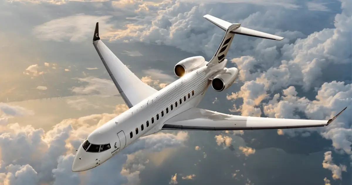 Global 7500 exterior view