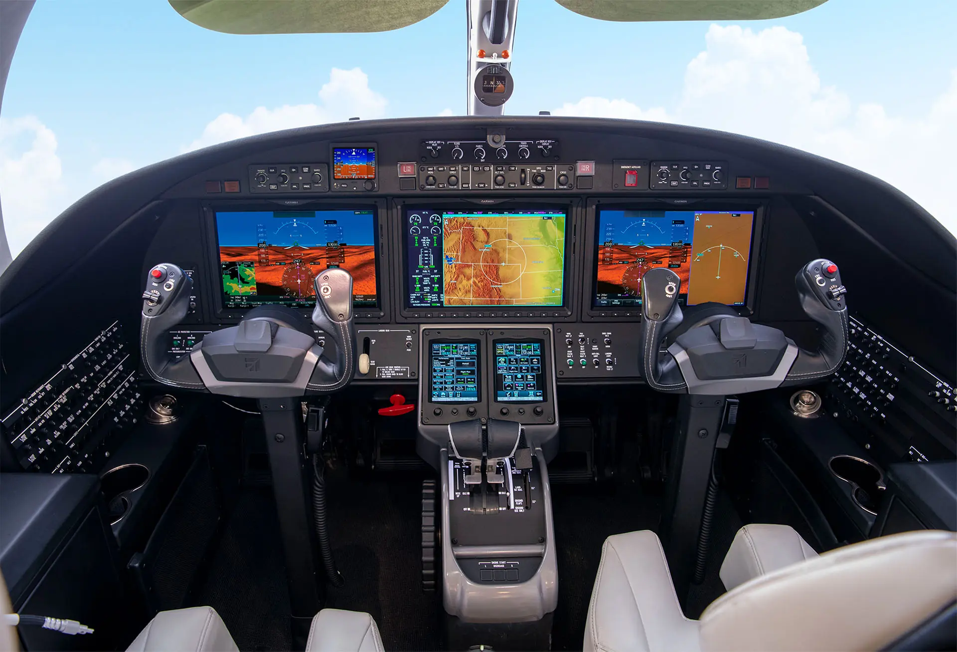 Citation CJ3 Gen3 cockpit