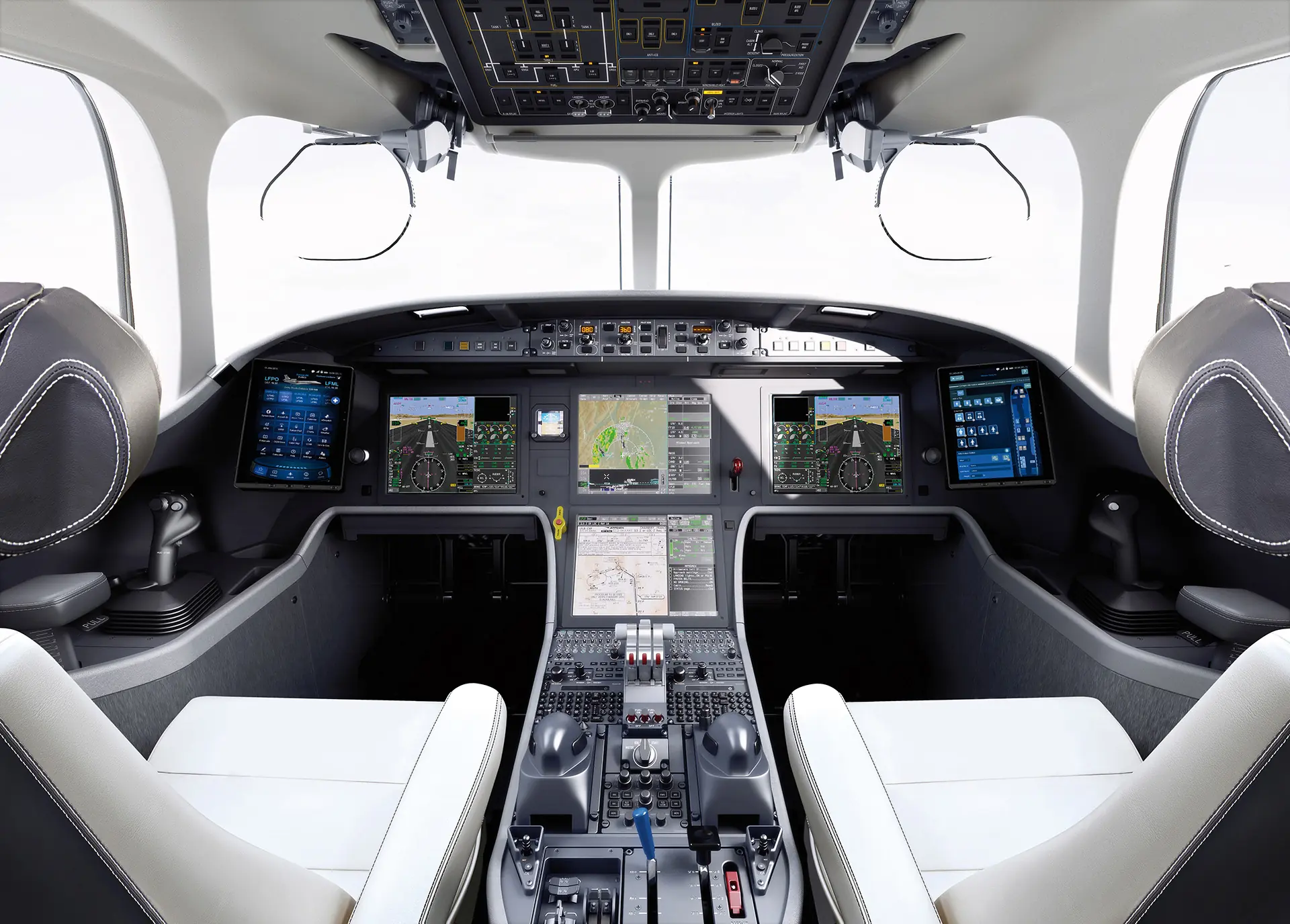 Falcon 8X cockpit