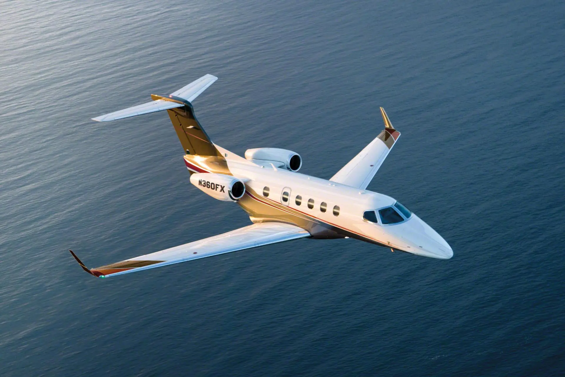 Phenom 300 exterior view