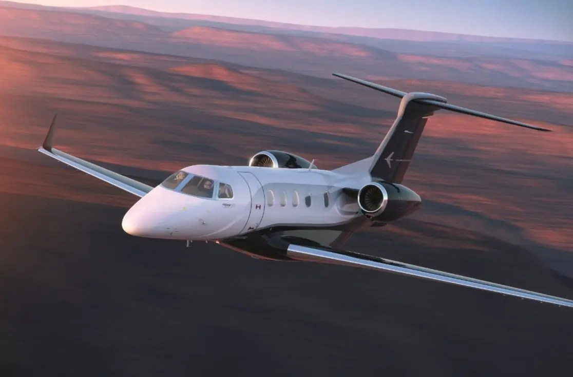 Phenom 300 exterior view