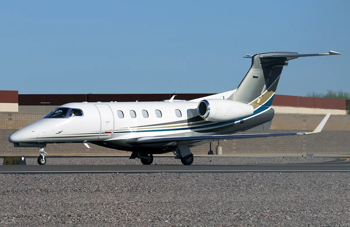 Phenom 300 exterior view