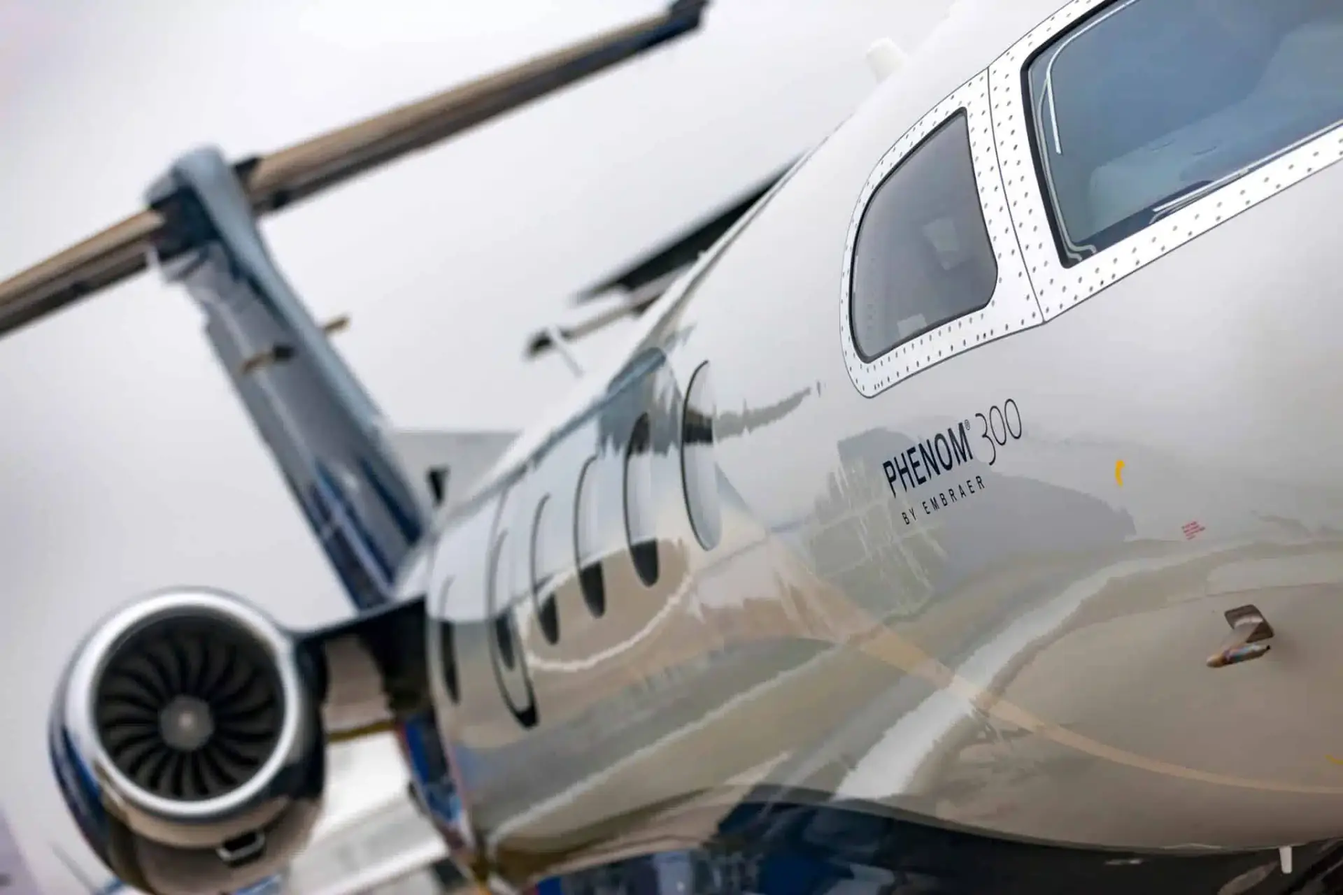 Phenom 300 exterior view