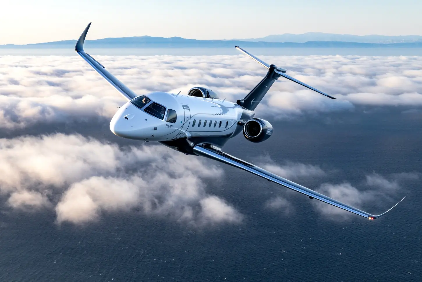 Praetor 600 exterior view