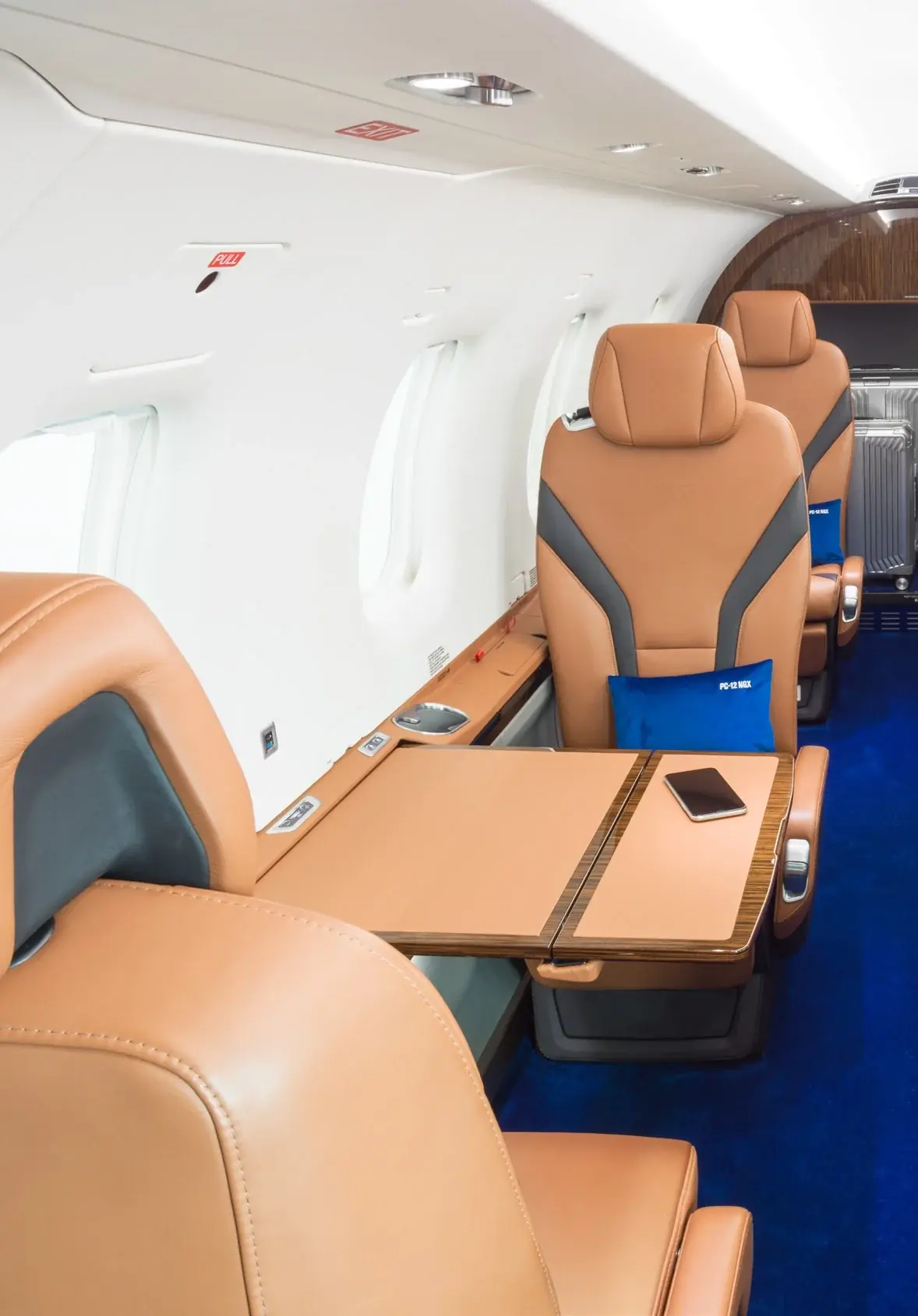 PC-12 NGX cabin interior