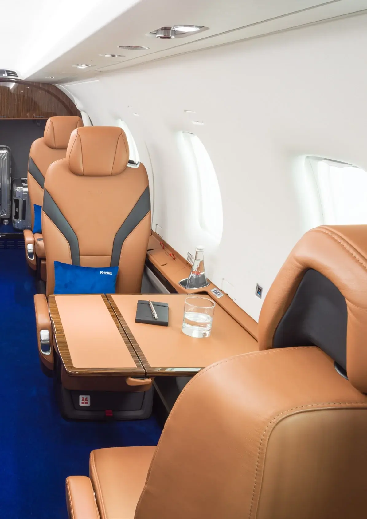 PC-12 NGX cabin interior