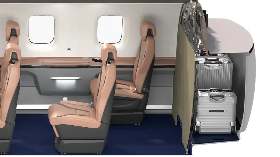 PC-12 NGX cabin interior