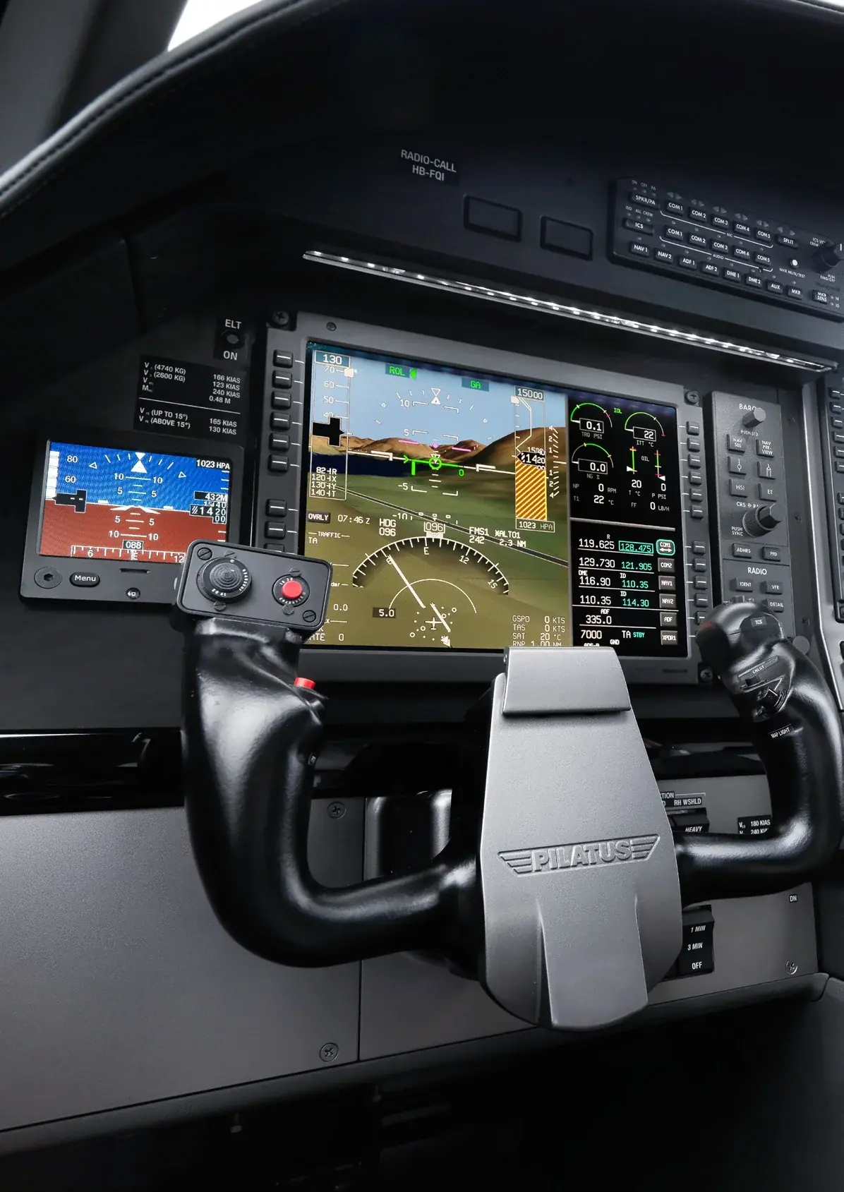 PC-12 NGX cockpit